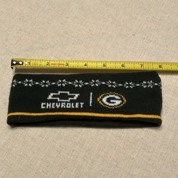 NFL Green Bay Packers & Chevrolet Knit Logo Headband, NWOT!! - Picture 5 of 7